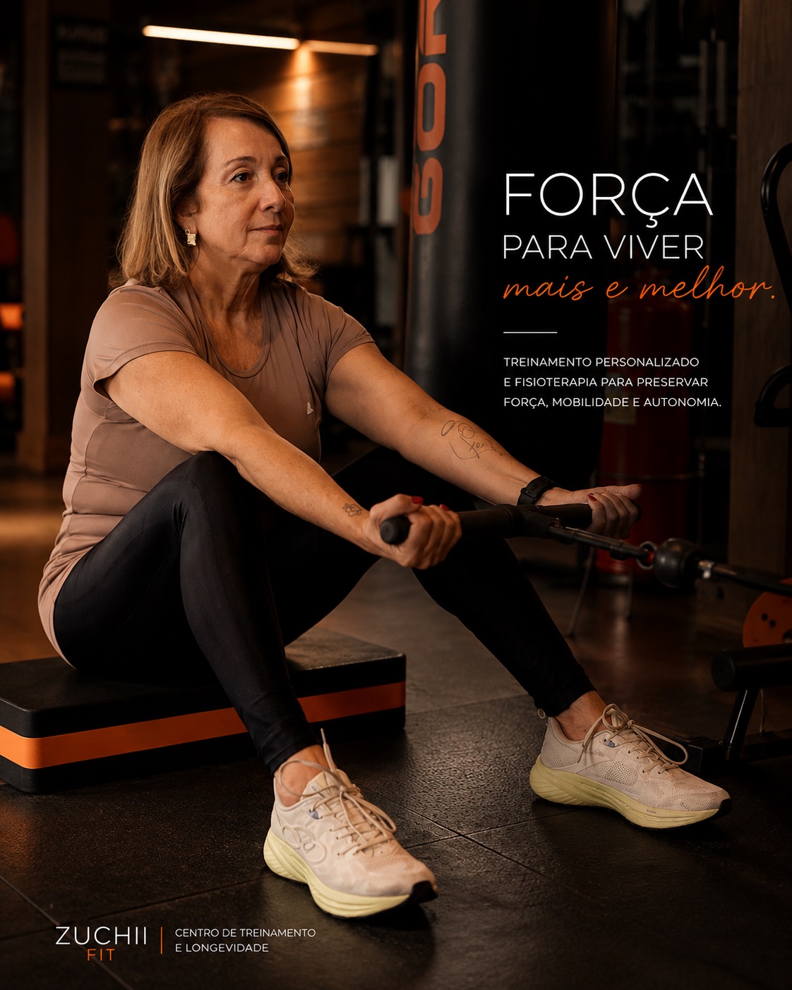Força para viver mais e melhor